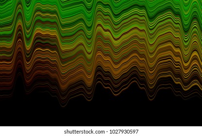 Light Green, Red vector template with bubble shapes. A vague circumflex abstract illustration with gradient. Marble design for your web site.