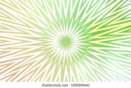 Light Green, Red vector template with repeated sticks. Lines on blurred abstract background with gradient. Smart design for your business advert.