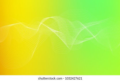 Light Green, Red vector template with circles. Blurred decorative design in abstract style with bubbles. Beautiful design for your business natural advert.