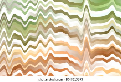 Light Green, Red vector template with bubble shapes. A sample with blurred bubble shapes. Textured wave pattern for backgrounds.