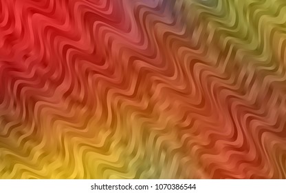 Light Green, Red vector template with bubble shapes. Brand-new colored illustration in marble style with gradient. The template for cell phone backgrounds.