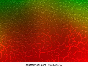Light Green, Red vector template with abstract lines. A sample with blurred bubble shapes. The elegant pattern for brand book.
