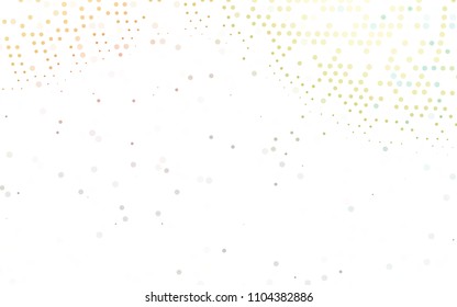 Light Green, Red vector  template with circles. Illustration with set of shining colorful abstract circles. The pattern can be used for beautiful websites.