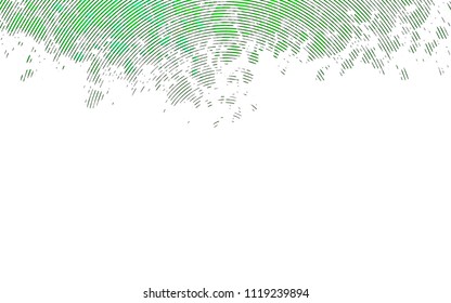 Light Green, Red vector template with repeated sticks. Lines on blurred abstract background with gradient. The pattern can be used as ads, poster, banner for commercial.
