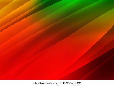 Light Green, Red vector template with repeated sticks. Modern geometrical abstract illustration with staves. The pattern can be used for websites.