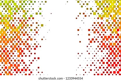 Light Green, Red vector template with crystals, rectangles. Modern abstract illustration with colorful rectangles. Modern template for your landing page.