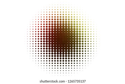 Light Green, Red vector template with circles. Blurred decorative design in abstract style with bubbles. Pattern for beautiful websites.