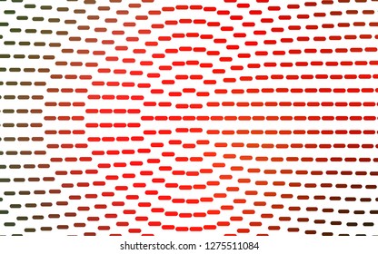 Light Green, Red vector template with repeated sticks. Decorative shining illustration with lines on abstract template. Smart design for your business advert.