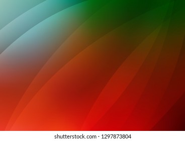 Light Green, Red vector template with repeated sticks. Modern geometrical abstract illustration with staves. The pattern can be used for websites.