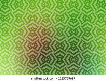 Light Green, Red vector template with repeated sticks. Lines on blurred abstract background with gradient. Pattern for websites, landing pages.