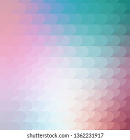 Light Green, Red vector template with lines. Gradient abstract design in simple style with sharp lines. Pattern for websites, landing pages.