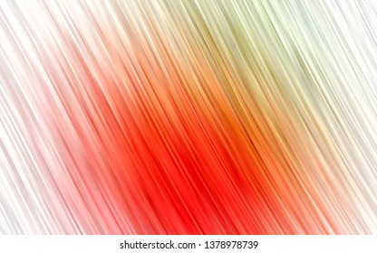 Light Green, Red vector template with liquid shapes. Creative geometric illustration in marble style with gradient. The elegant pattern for brand book.