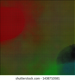 Light Green, Red vector template with circles. Abstract colorful disks on simple gradient background. Pattern for websites, landing pages.