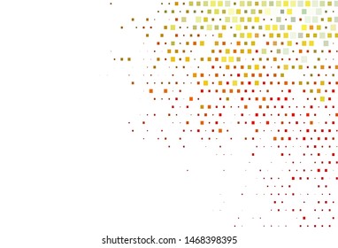 Light Green, Red vector template with crystals, rectangles. Beautiful illustration with rectangles and squares. Modern template for your landing page.