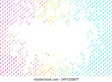 Light Green, Red vector template with lines. Colorful geometric sample with gradient lines.  A new texture for your  ad, booklets, leaflets.