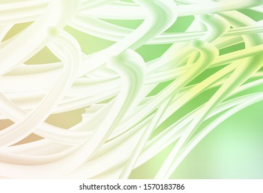 Light Green, Red vector template with lines. Geometric illustration in abstract style with gradient.  Brand new design for your ads, poster, banner.