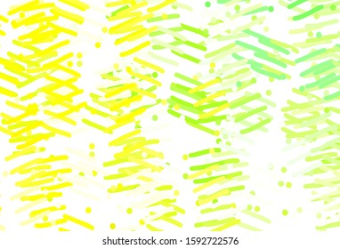Light Green, Red vector template with repeated sticks. Lines on blurred abstract background with gradient. Pattern for ads, posters, banners.