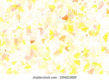 Light Green, Red vector template with chaotic shapes. Illustration with colorful gradient shapes in abstract style. Background for a cell phone.