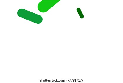 Light Green, Red vector template with repeated sticks. Modern geometrical abstract illustration with staves. Smart design for your business advert.