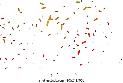 Light Green, Red vector texture with colored capsules. Modern geometrical abstract illustration with staves. The template can be used as a background.