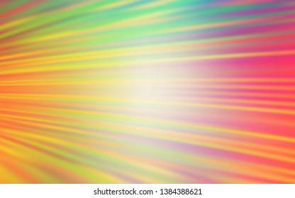 Light Green, Red vector texture with colored lines. Glitter abstract illustration with colorful sticks. Pattern for ads, posters, banners.