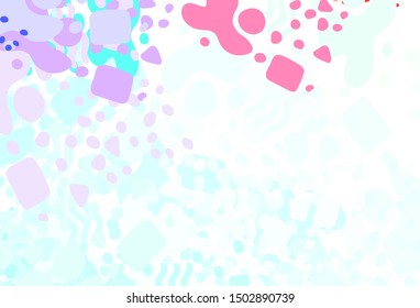 Light Green, Red vector texture with abstract forms. Simple colorful illustration with abstract gradient shapes. Elegant design for wallpapers.