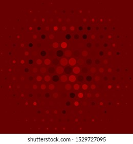 Light Green, Red vector texture with circles. Glitter abstract illustration with colorful drops. Pattern for booklets, leaflets.