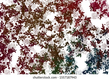 Light Green, Red vector texture with abstract forms. Simple colorful illustration with abstract gradient shapes. Best smart design for your business.