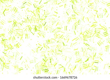 Color verde claro, textura vectorial rojo con líneas de color, puntos. Ilustración de color brillante con rayas nítidas. Mejor diseño para tu anuncio, afiche, banner.