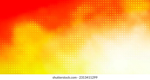 Light Green, Red vector texture with disks. Abstract colorful disks on simple gradient background. Pattern for wallpapers, curtains.