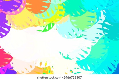 Verde claro, textura de Vector rojo con formas abstractas. Ilustración con Formas de degradado de colores en estilo abstracto. Fondo para un teléfono móvil.