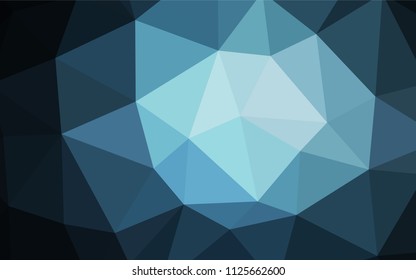 Light Green, Red vector triangle mosaic cover. Colorful illustration in polygonal style with gradient. Brand new design for your business.