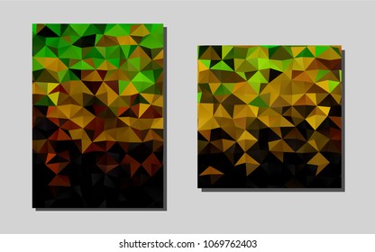 Light Green, Redvector layout for Leaflets. Blurred decorative design in abstract style with textbox. New design for a poster, banner of your website.