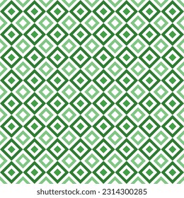 Light green rhombus pattern. rhombus vector seamless pattern. seamless pattern. tile background Decorative elements, floor tiles, wall tiles, gift wrapping, decorating paper.