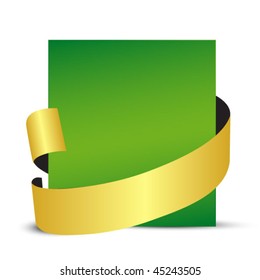 light green sale and gift tag