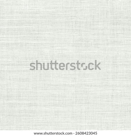 Light Green Seamless Linen Canvas Texture with Vintage Woven Look Vector Abstract Background. Neutral Rustic Fabric Boundless Pattern Perfect for Natural, Eco, Handmade, Textile or Craft Themed Design