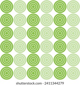Light green shade circle pattern. Circle vector seamless pattern. Decorative element, wrapping paper, wall tiles, floor tiles, bathroom tiles.	