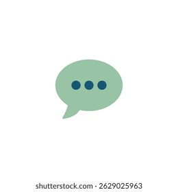 Light Green Speech Bubble Communication