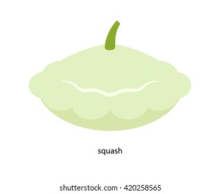 Light green squash with handle