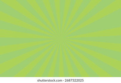 Light Green Sunburst Background Pattern radial