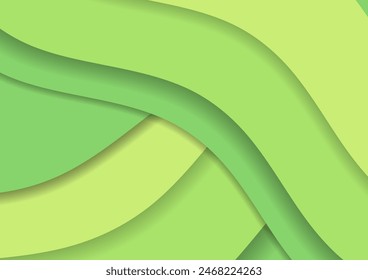 Fondo de onda texturizado verde claro