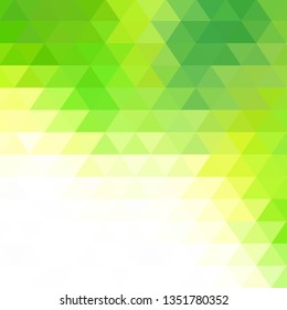 light green triangles background 