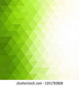 light green triangles background.  abstract vector illustration. 