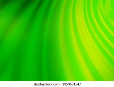 Light Green vector abstract background. A completely new color illustration in a bokeh style. The template can be used for your brand book.