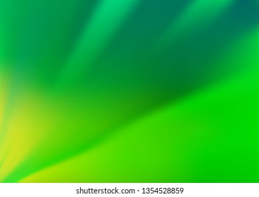 Light Green vector abstract background. Colorful illustration in abstract style with gradient. The elegant pattern for brand book.