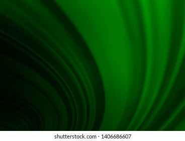 Light Green vector abstract background. A completely new color illustration in a bokeh style. Brand new design for your business.