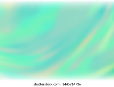 Light Green vector abstract background. A completely new color illustration in a bokeh style. Brand new style for your business design.