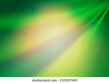 Light Green vector abstract background. Creative illustration in halftone style with gradient. A completely new design for your business.