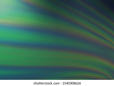 Light Green vector abstract background. Creative illustration in halftone style with gradient. The template can be used for your brand book.