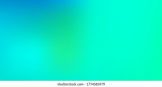 Light Green vector abstract blur drawing. Abstract colorful illustration in blur style with gradient. Your business gesign.
